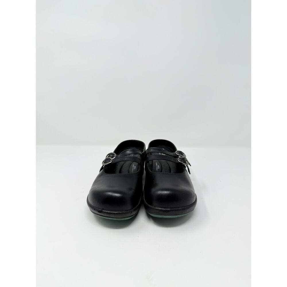 Sanita Clogs Danish Design Black Nursing Liquicell Slip Ons Size EU 37 US 7 - Picture 2 of 8
